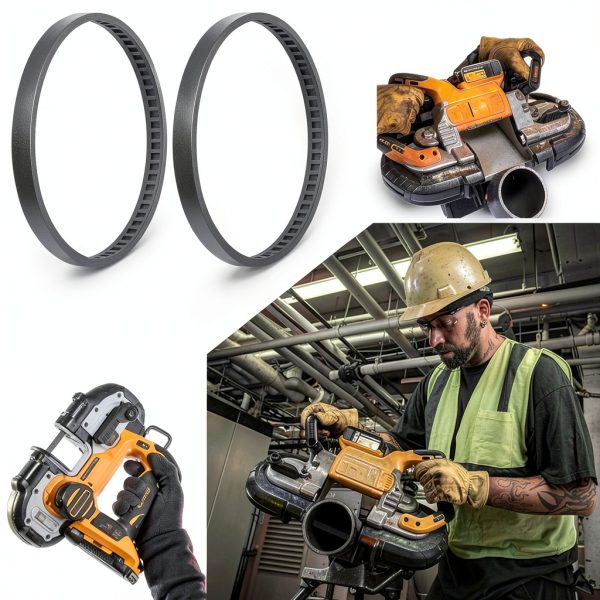 Band Saw Rubber Tires TonGass Durable Fit-5