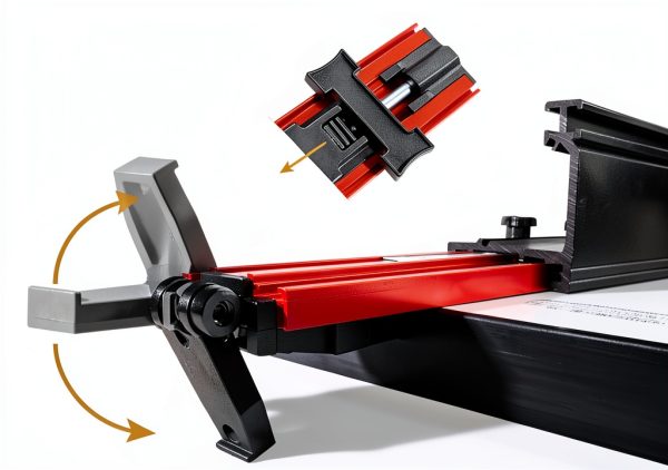 O'skool Band Saw Fence Guide Clamp Precision Cuts-3