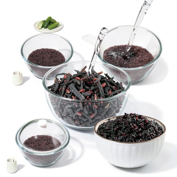 Shirataki Black Rice SIHASO Keto Low Carb Rice-3