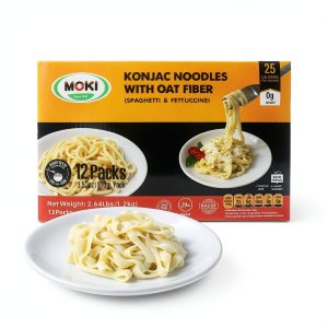 Konjac Oat Fiber Fettuccine by MOKI Low Carb Pasta-0
