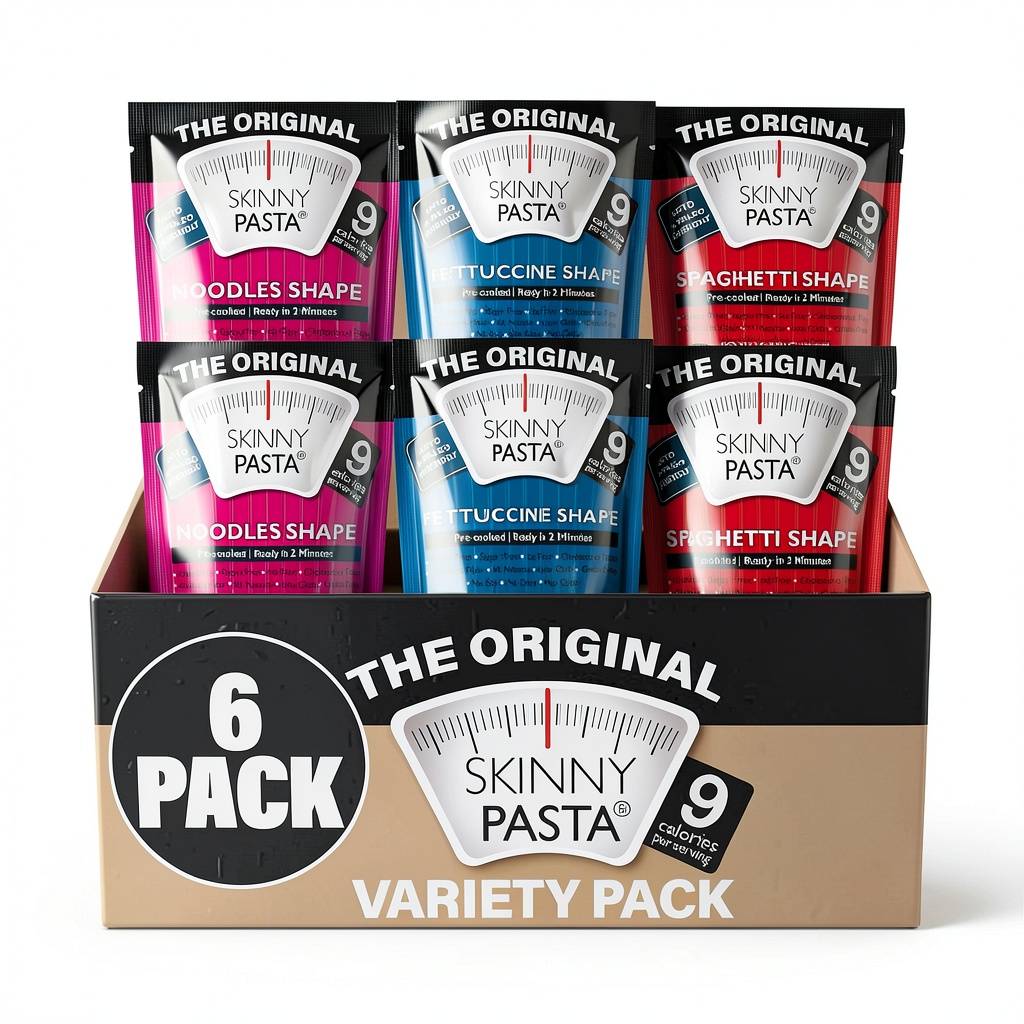 Skinny Pasta Konjac Noodles Variety Pack
