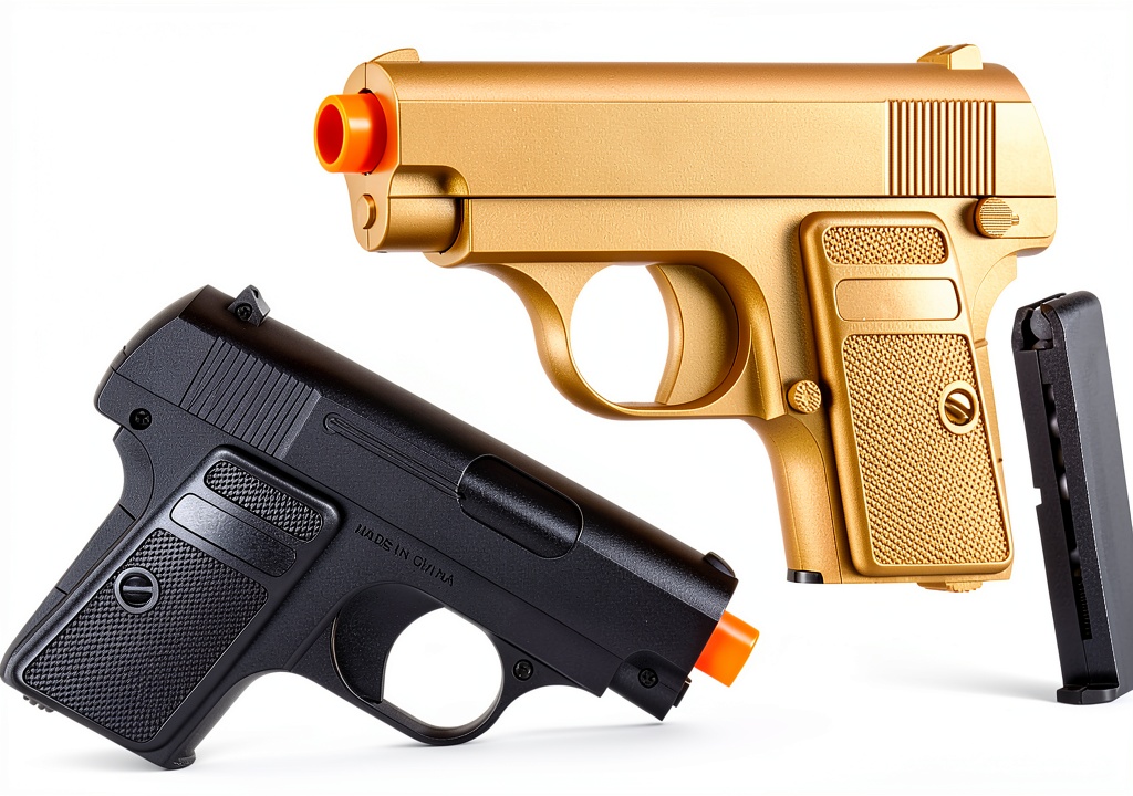 Lancer Tactical Airsoft Spring Pistol in action