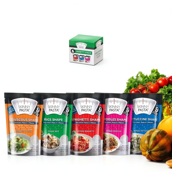 Skinny Pasta Konjac Noodles Variety Pack-4