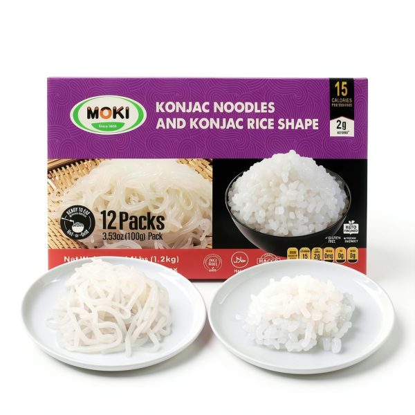 MOKI Konjac Noodles Low Carb Zero Calorie Pasta-0