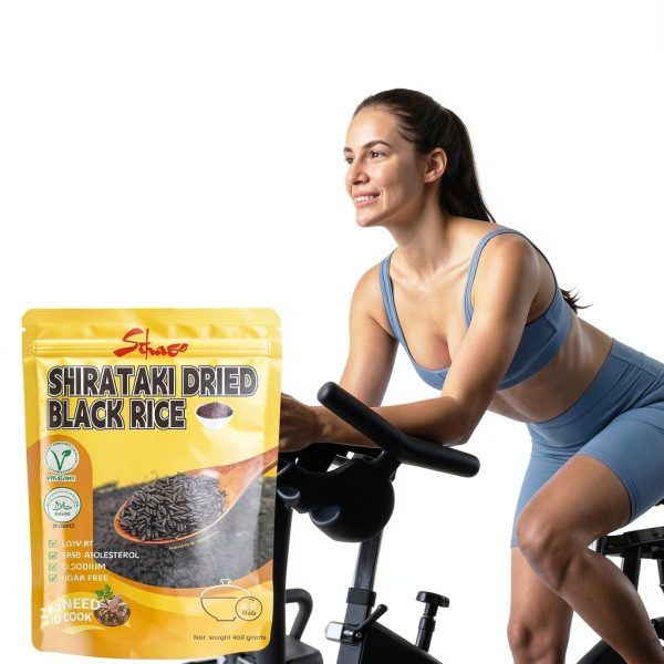 Shirataki Black Rice SIHASO Keto Low Carb Rice-2