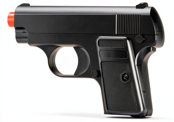 Lancer Tactical Airsoft Pistol 250FPS Silver & Black-5