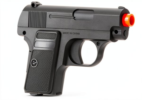 Lancer Tactical Airsoft Pistol 250FPS Silver & Black-6