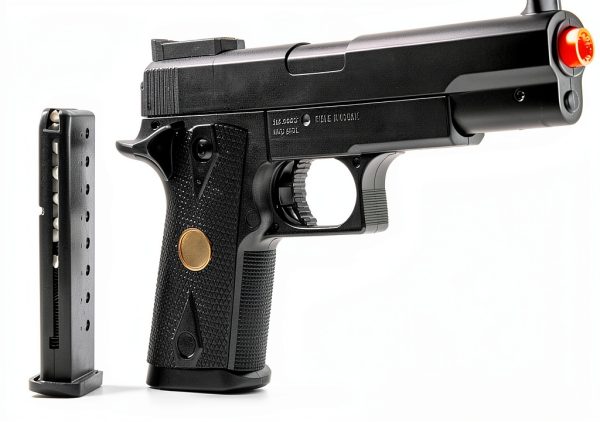 BBTac Dual Wield Airsoft Pistols Black Plastic 1:1 Scale Model P169-4