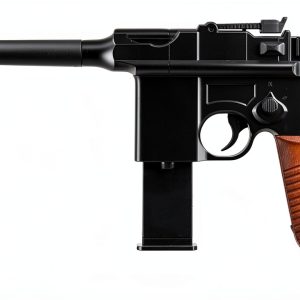 GoldenBall G12 Spring Airsoft Pistol Black 9‑Round Metal Barrel-0