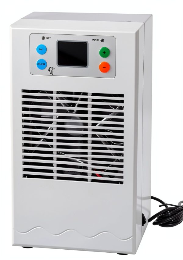 Aquarium Chiller Lzerahera 30L Silver Black Digital Display-0