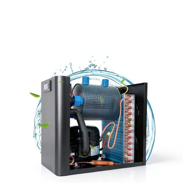 Aquarium Chiller 42GAL 1/10HP Viicuper Quiet Compressor for Fish Tanks-2