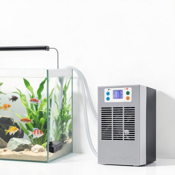 100W Aquarium Water Chiller LOHONG 7.93 Gal Cooler with 2m Hose & Pump-4