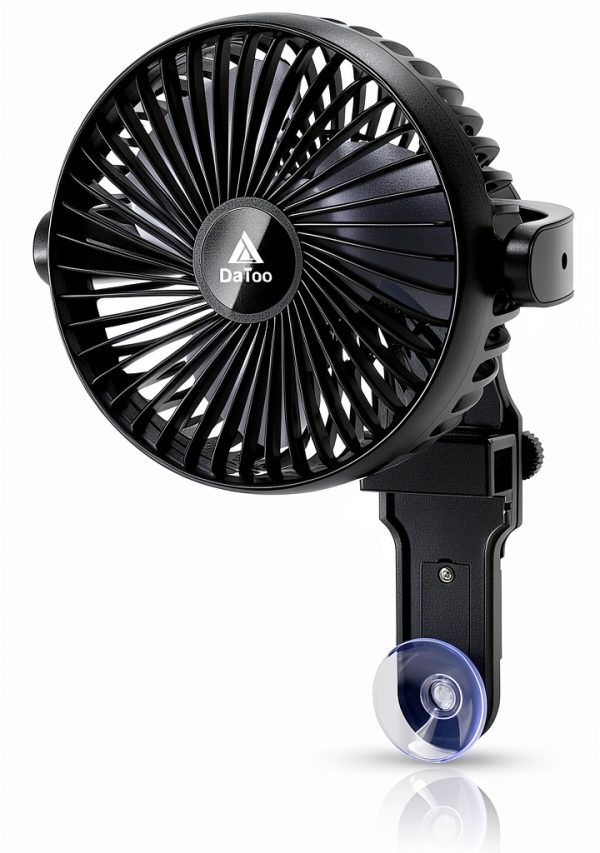 Aquarium Chillers Fish Tank Cooling Fan Quiet Aquarium Fan Wind Angle Adjustable Chiller with Clip and Suction Cup-0