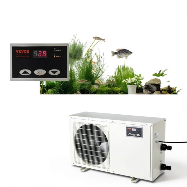 VEVOR Aquarium Chiller 500 Gallon 1.45 HP Quiet Hydroponic Water-4