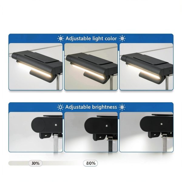 Aquarium Chiller Fan BAOSHISHAN 10W Black Tabletop Cooler-3