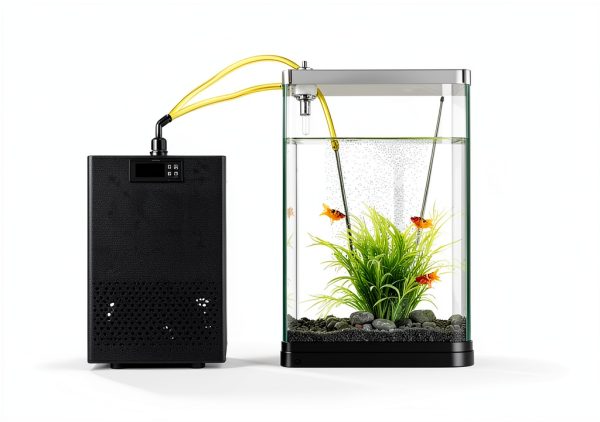 Aquarium Chiller Enrienn 42 Gallon 1/10 HP Quiet Titanium Evaporator-6