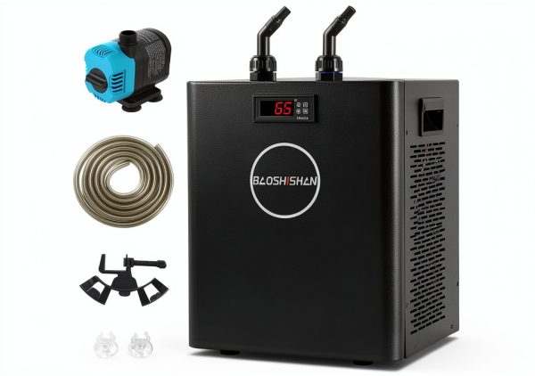 Aquarium Chiller BAOSHISHAN 79gal 1/3 HP Design for Fresh & Salt Water-0