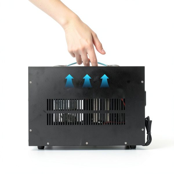 Aquarium Chiller, 200W Water Cooler Temperature Regulator, 110V ±58–230℉ Water Cooling Unit with 2m Temperature Control Probe Line for 15.85Gal Fish Tanks Freshwater Marine Reef-4