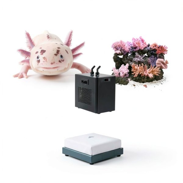 Aquarium Chiller 42GAL 1/10HP Viicuper Quiet Compressor for Fish Tanks-6
