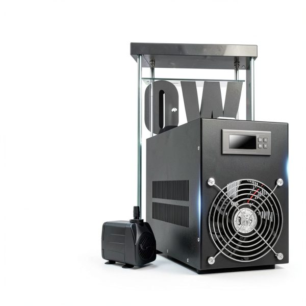 15.85Gal Aquarium Chiller GrfceVue 200W with Temp Probe for 60L Tanks-3