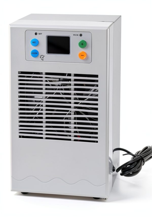 Aquarium Chiller Lzerahera 30L Silver Black Digital Display-9