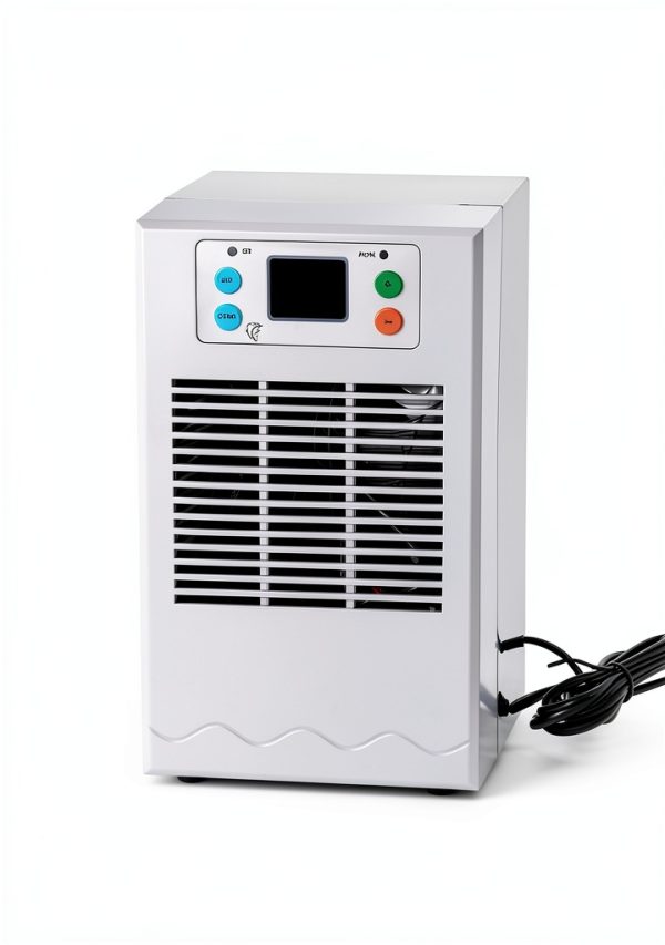 Aquarium Chiller Lzerahera 30L Silver Black Digital Display-2