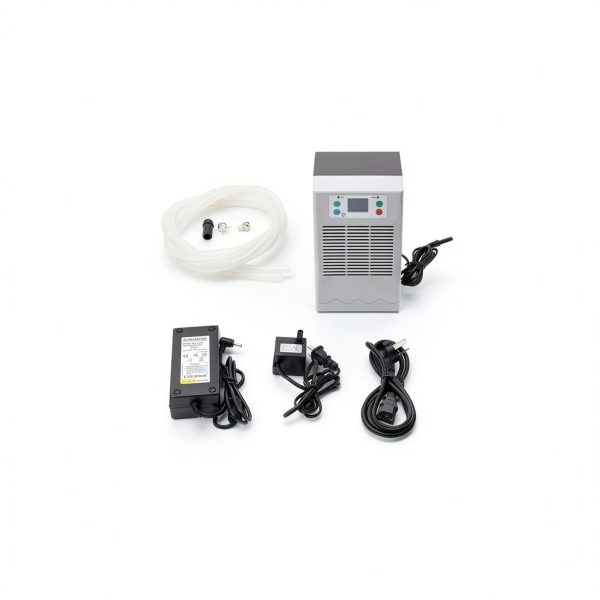 Aquarium Chiller Lzerahera 30L Silver Black Digital Display-1