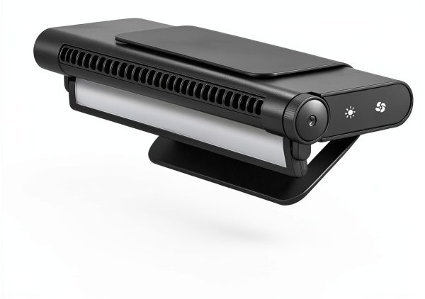 Aquarium Chiller Fan BAOSHISHAN 10W Black Tabletop Cooler-0