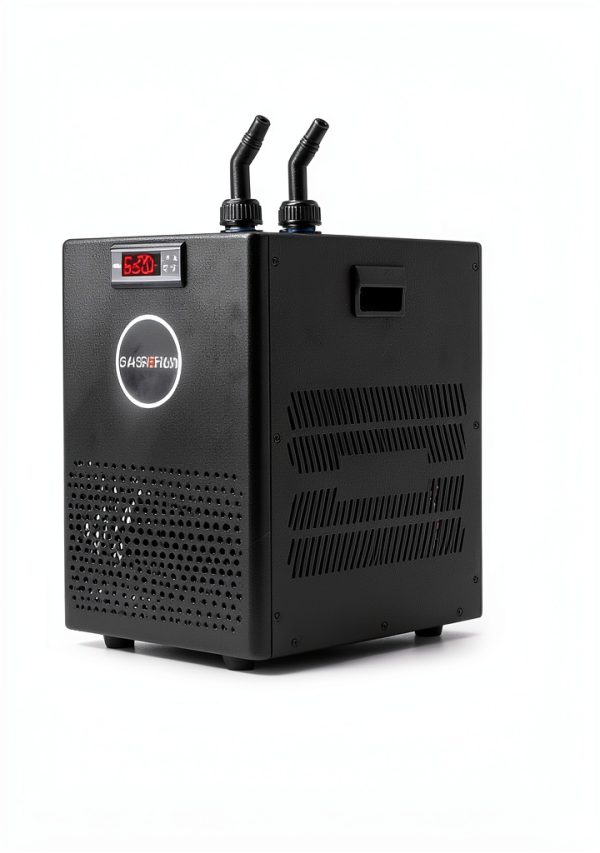 BAOSHISHAN Aquarium Chiller 26gal 1/13 HP Fish Tank Chiller Water Chiller for Aquarium with Pipe Clamp Suction Cup Compressor Refrigeration Quiet Chiller for Axolotl Coral Jellyfish-7