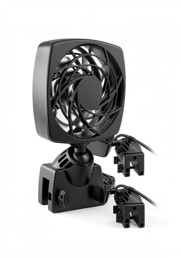 Aquarium Chiller Fan AQQA AQ171 Adjustable Speed & Angle Cooling-5