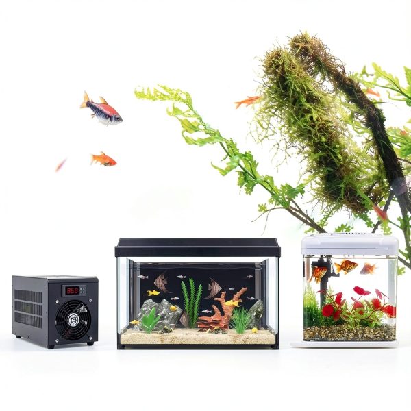Aquarium Chiller Poafamx 16gal 60L Quiet Energy Saving Cooler-6