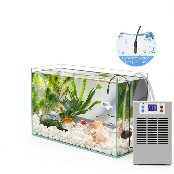 100W Aquarium Water Chiller LOHONG 7.93 Gal Cooler with 2m Hose & Pump-3