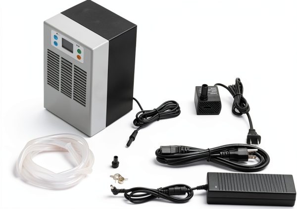 100W Aquarium Water Chiller LOHONG 7.93 Gal Cooler with 2m Hose & Pump-2