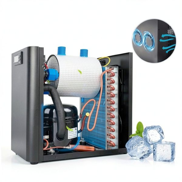 79 Gallon Aquarium Chiller Exnemav Energy Efficient Quiet HP AL-300-1
