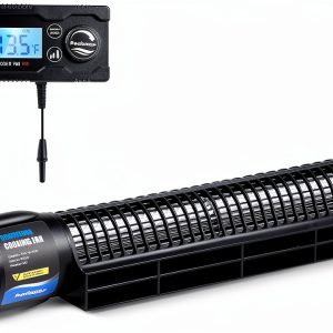Aquarium Chiller Poafamx DC12V 4W Cross-Flow Cooling Fan Black 7.9"-0