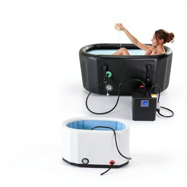 Ice Bath Water Chiller by Vikua 1/3 HP 87 Gallon Black Matte-5