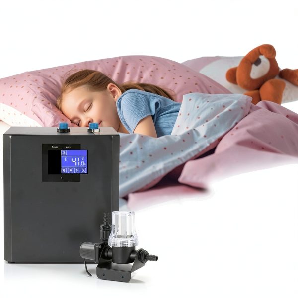 Ice Bath Water Chiller by Vikua 1/3 HP 87 Gallon Black Matte-3