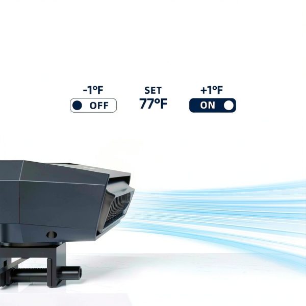 Aquarium Chiller Fan AQUASMITH – 3‑Speed Cooler with Auto Start/Stop-3