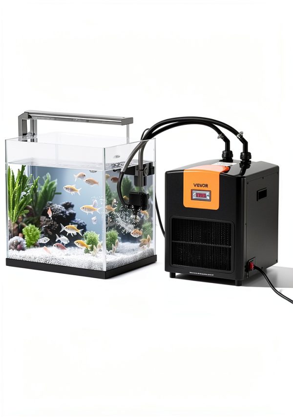 VEVOR Aquarium Chiller 110 Gallon 1/3 HP Black for Fish Tanks-3