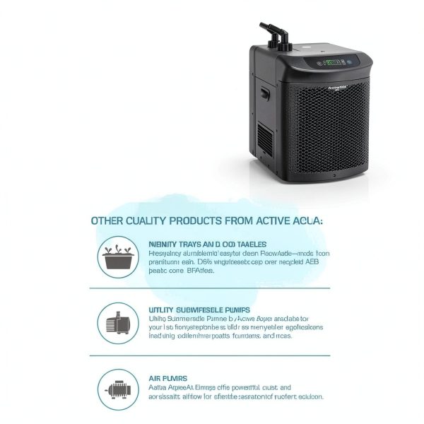 Active Aqua AACH50HP Chiller 0.5 HP Evaporator 90‑172 Gallons-5