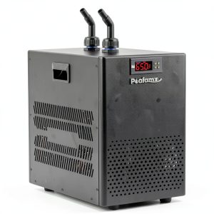 Aquarium Chiller Poafamx 26gal Black Stainless Steel 1/13 HP Cooler-0